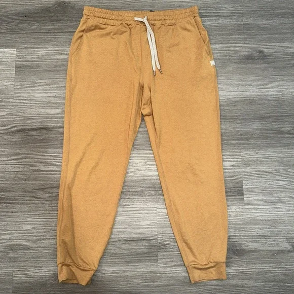VUORI WOMEN'S PERFORMANCE JOGGER Size M Camel - Picture 2 of 8